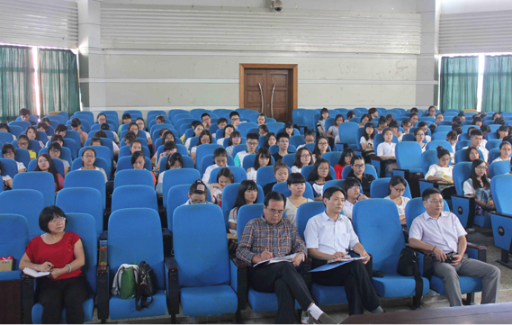 王忠欣博士在淮南师范学院做专题学术报告